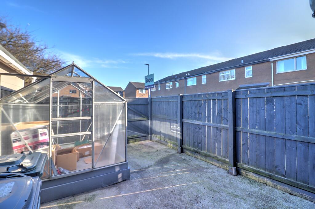 Rear garden