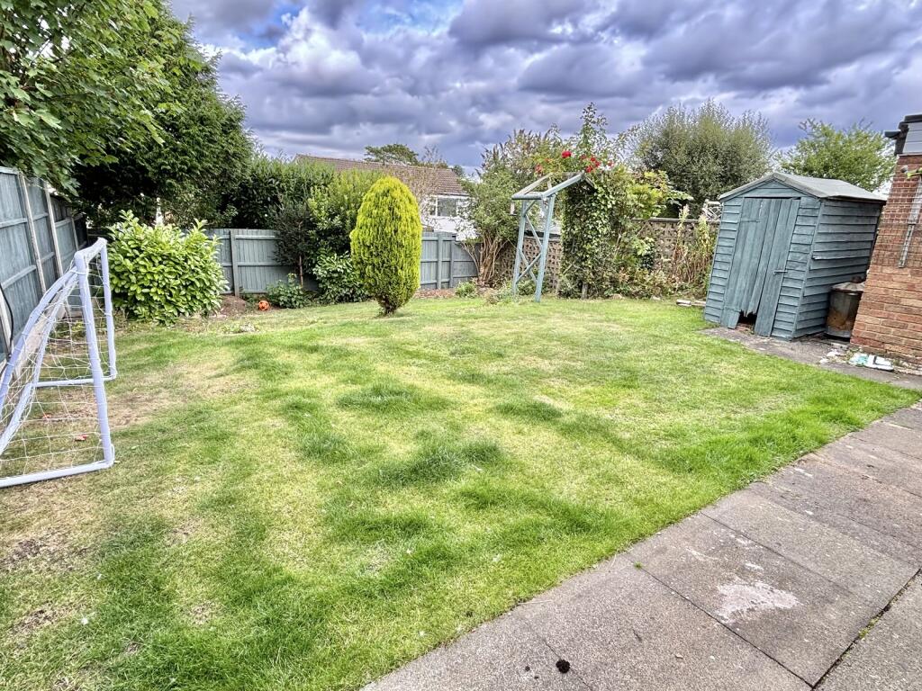 Rear of Property