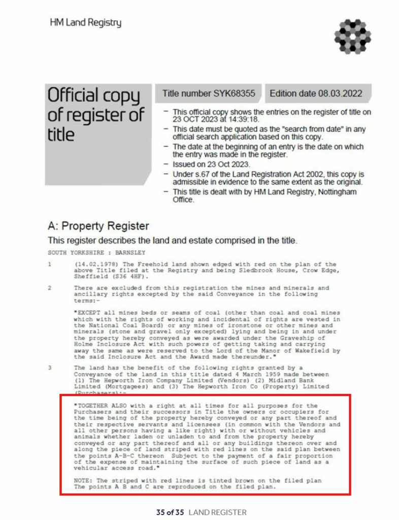 LAND REGISTER