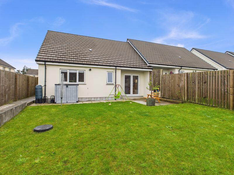 rear elevation and garden