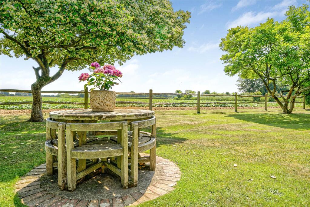 Rear Garden and View