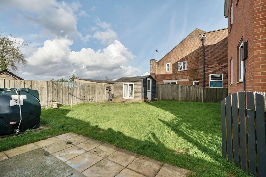 Rear garden