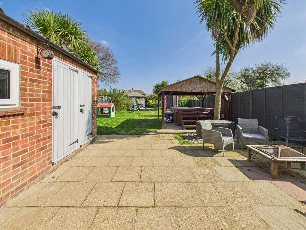 Rear garden