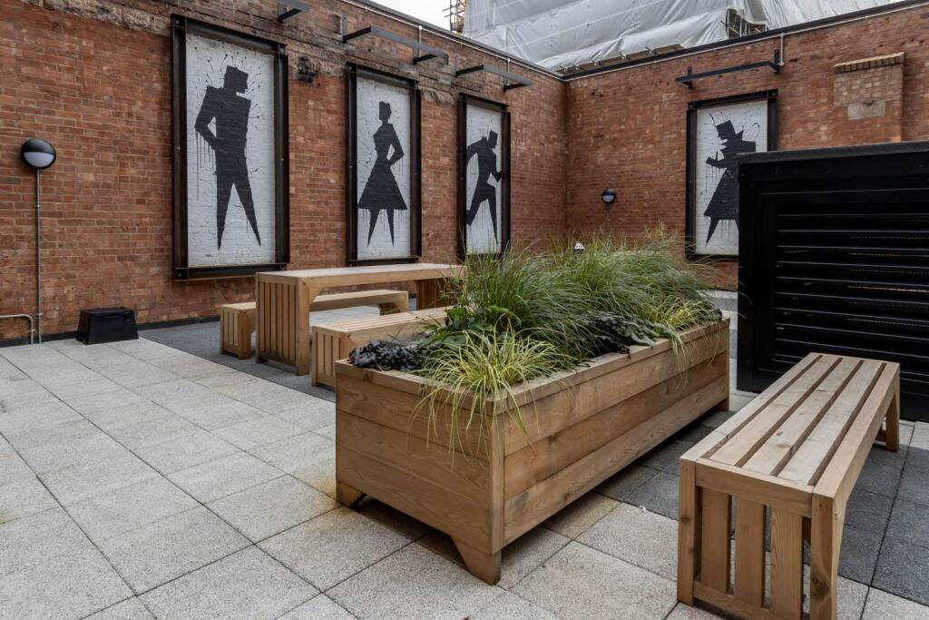 Communal courtyard
