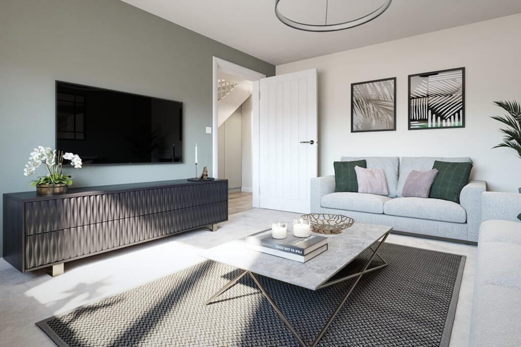 Plenty of space for a 2 &amp; 3 seater, for those cosy nights in