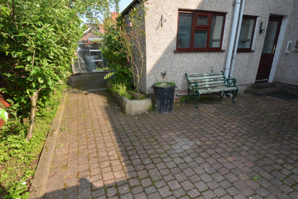 Rear garden