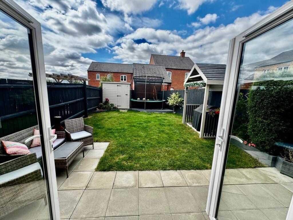 Looking out onto the South Facing Garden 