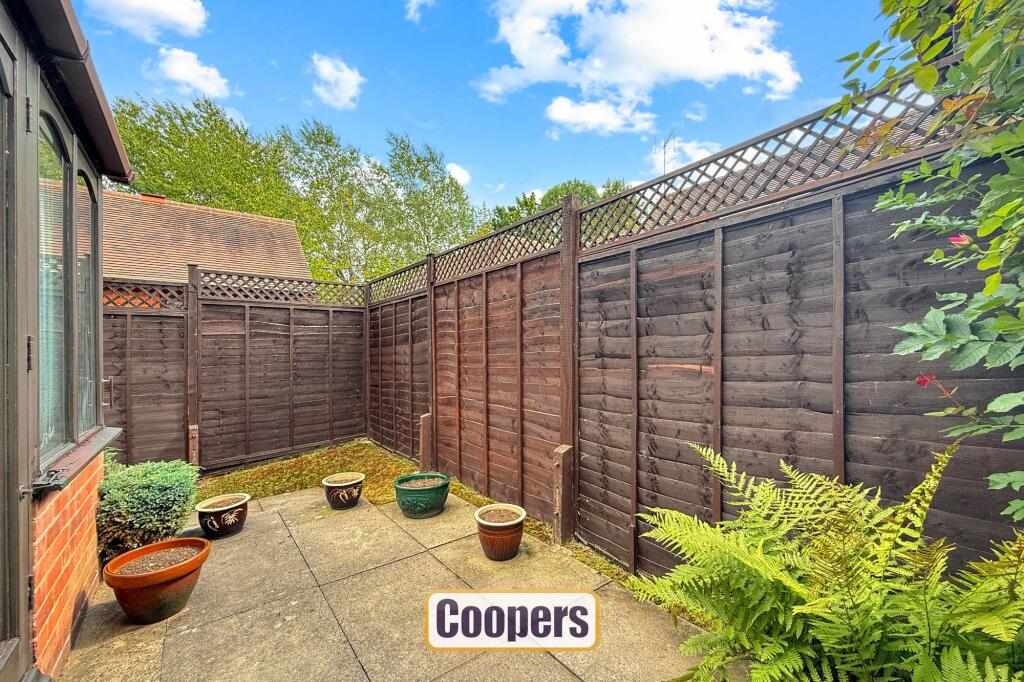 Rear garden
