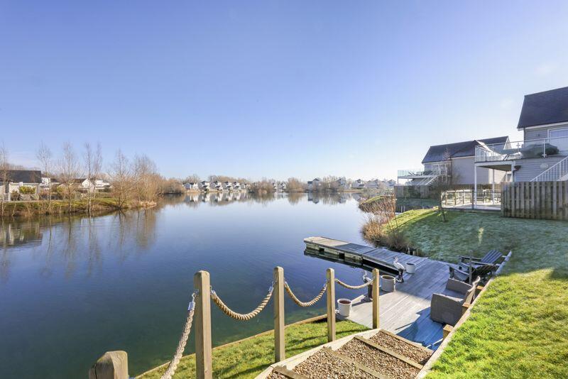 View from ground floor deck