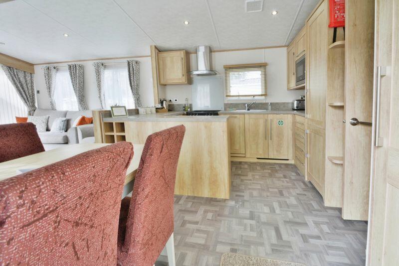 Dining area towards kitchen
