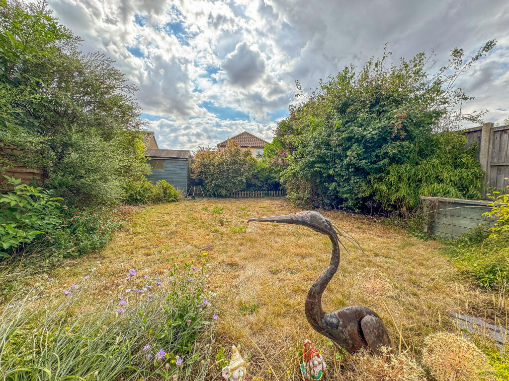 Rear garden