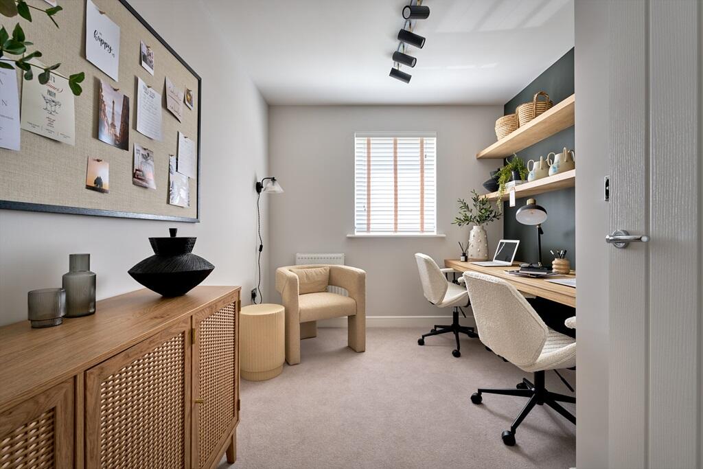 Dedicated and practical home office