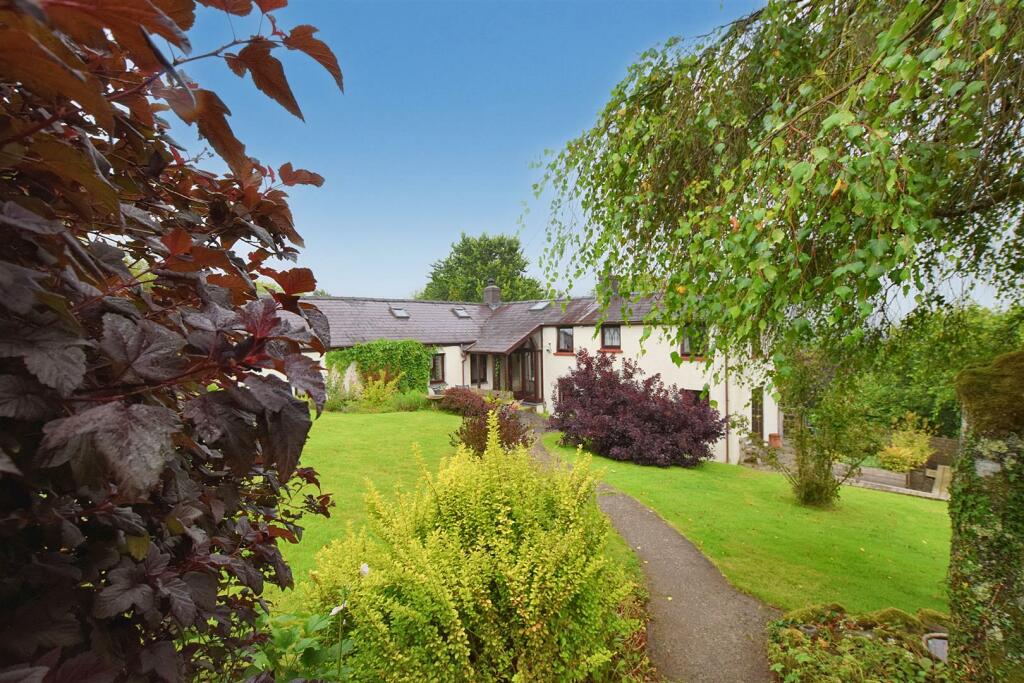 View of House through Garden