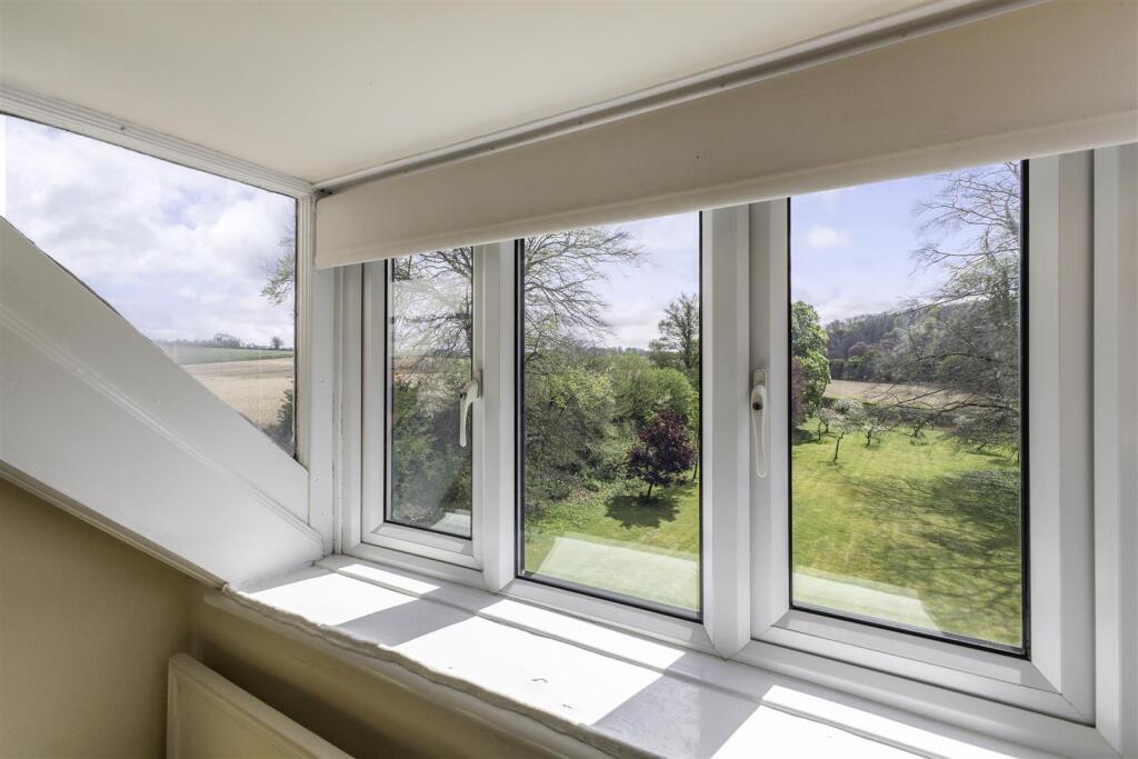 View over garden from top bedroom