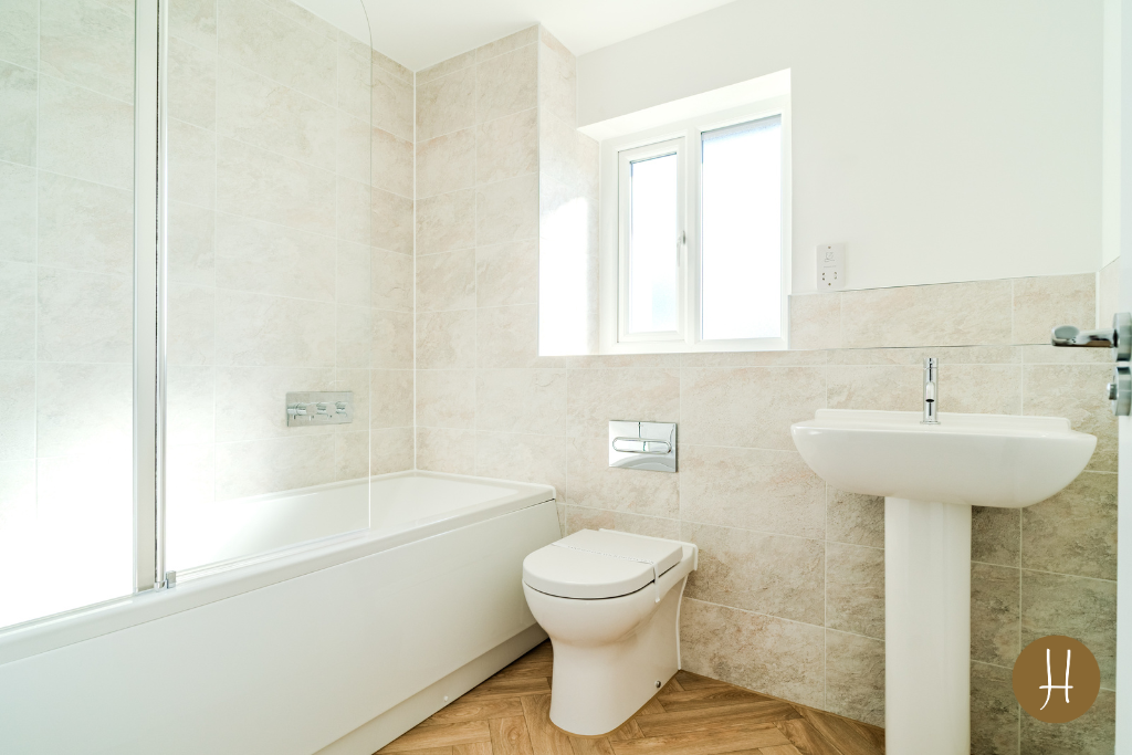 Spacious Bathrooms