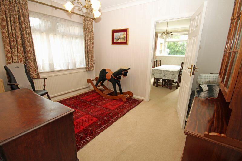 Study to dining room