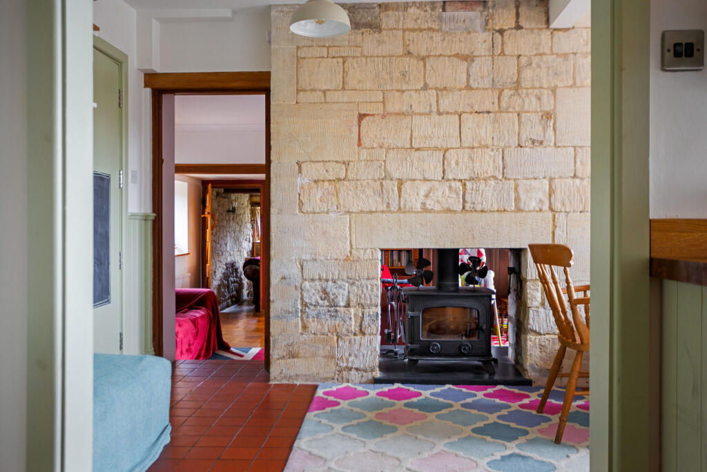 Fireplace - Dining Room