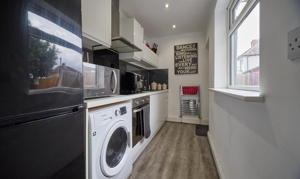 Refitted fitted kitchen to rear