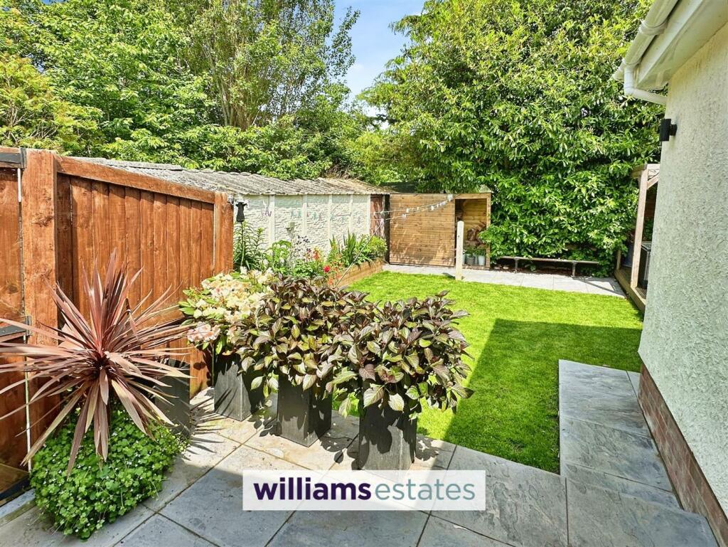 Rear garden