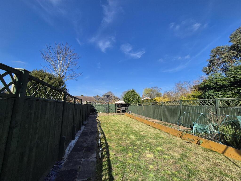 Long Rear Garden