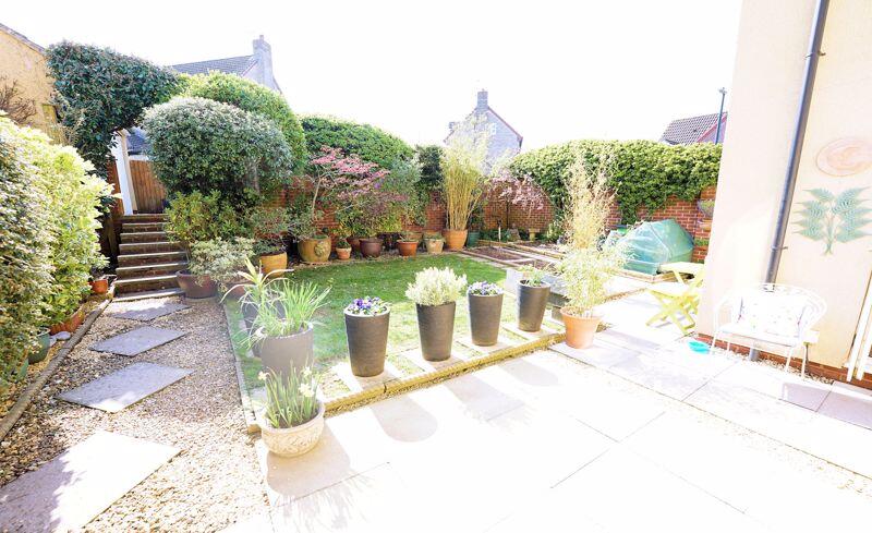 Secluded garden