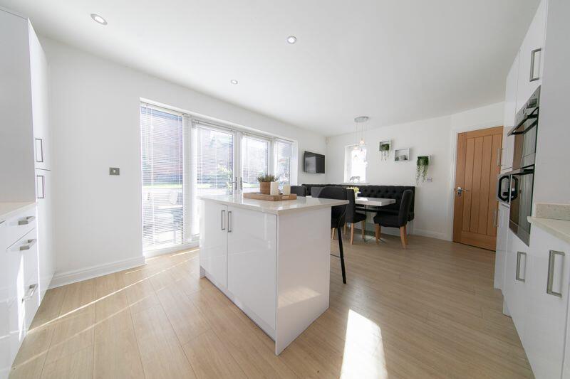 Kitchen and dining area