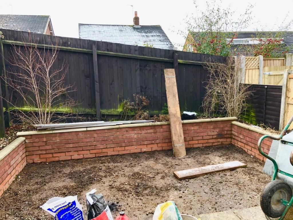 Rear garden