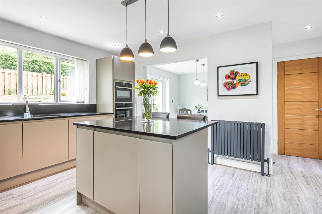 Kitchen through to dining