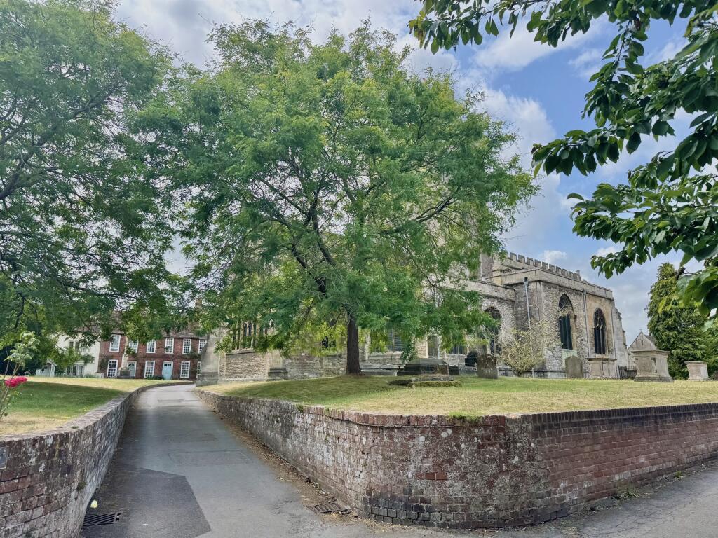 Church Behind