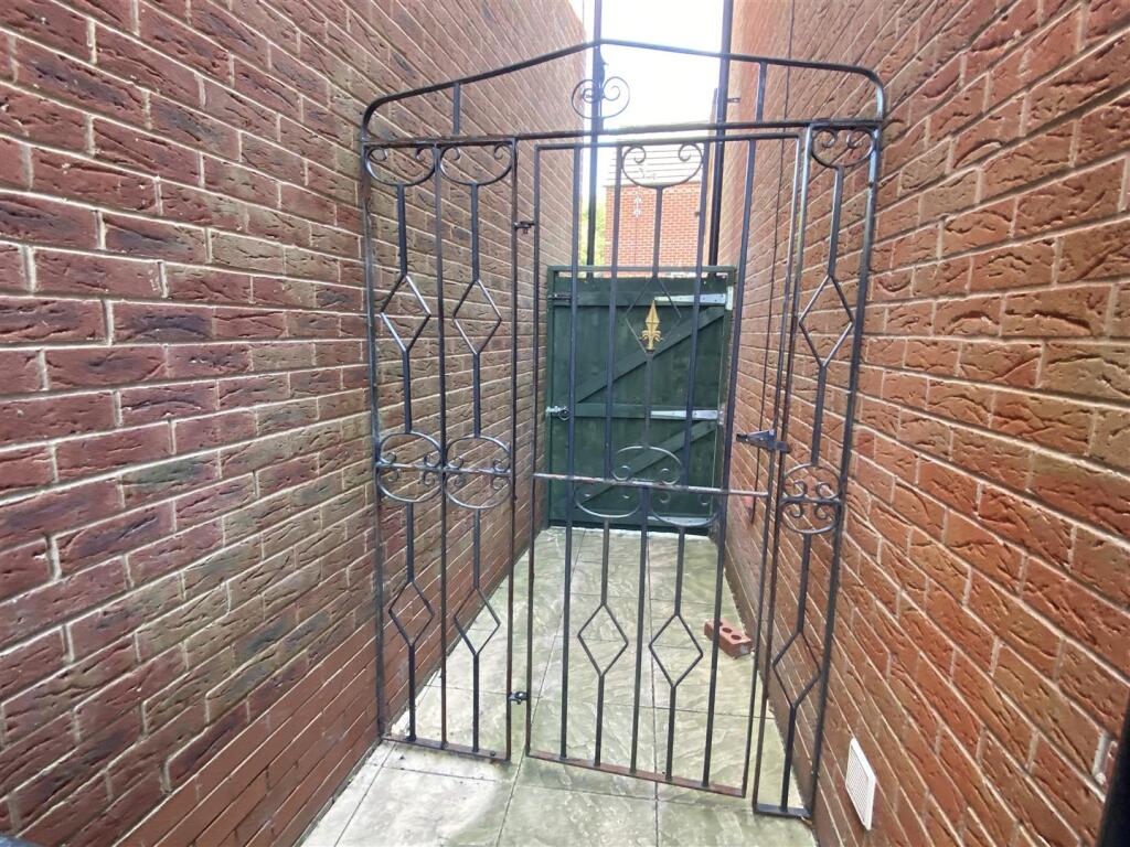 Double side security gates