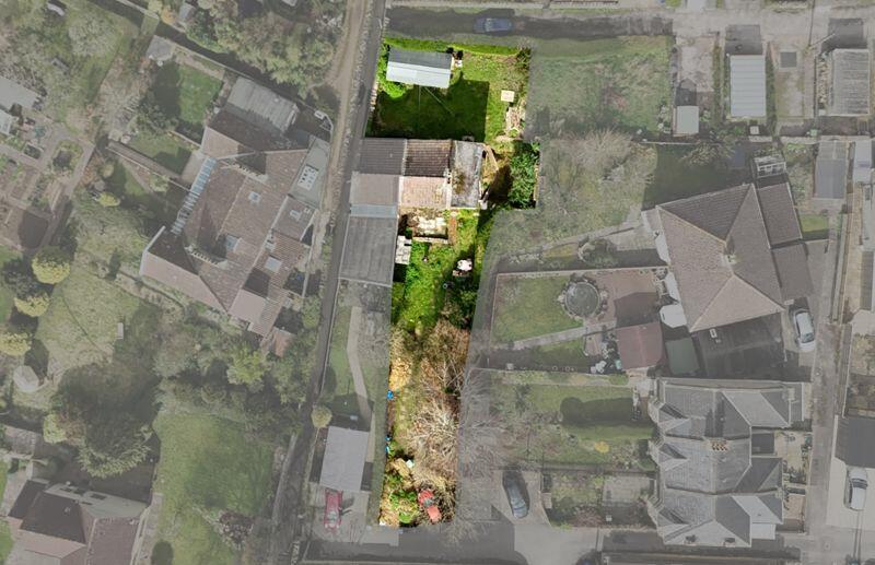 Aerial of plot