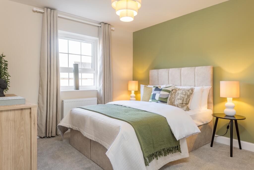 Bedroom 2 in the 4 bedroom Culver