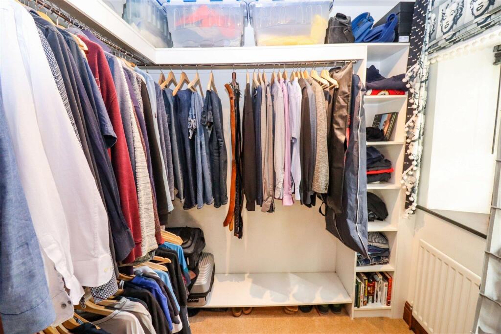 'His' walk in wardrobe