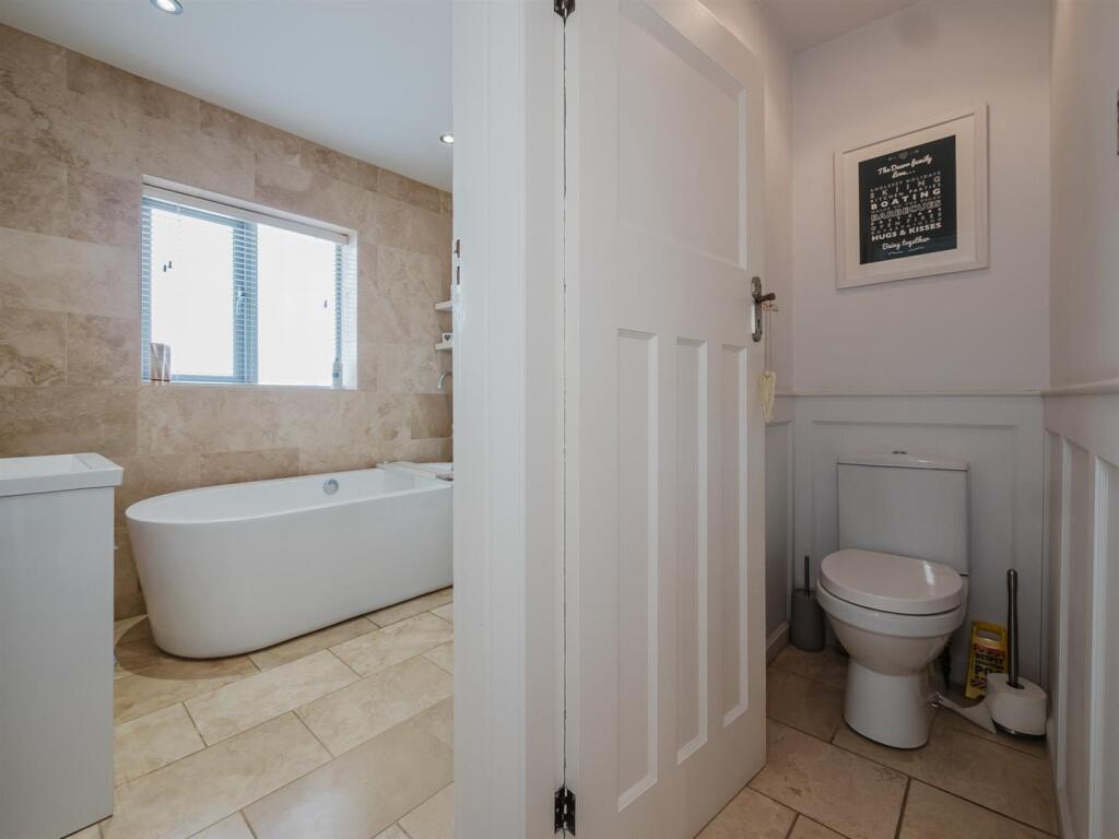 Bathroom and Separate WC