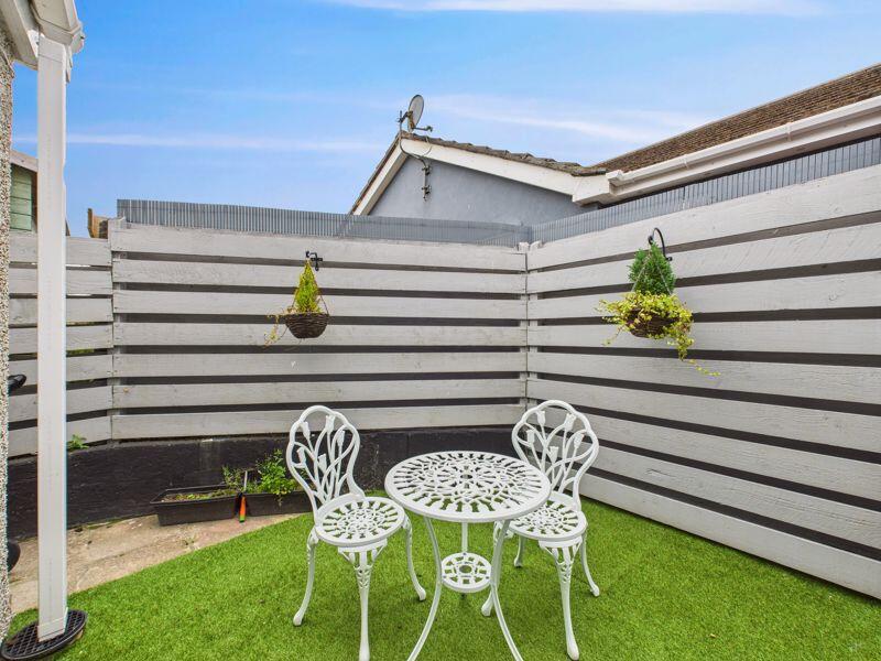 Rear garden