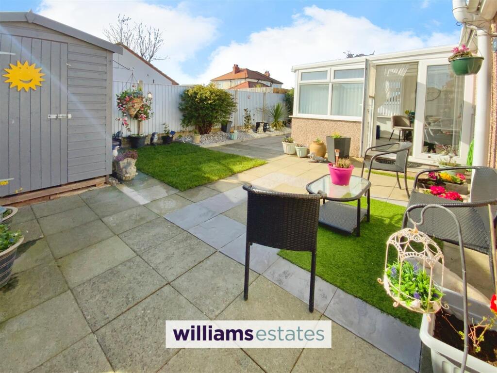 rear patio