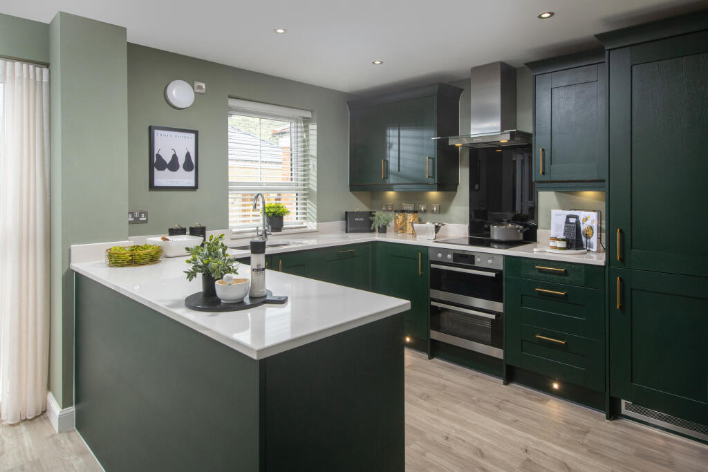 Inside view of Radleigh kitchen