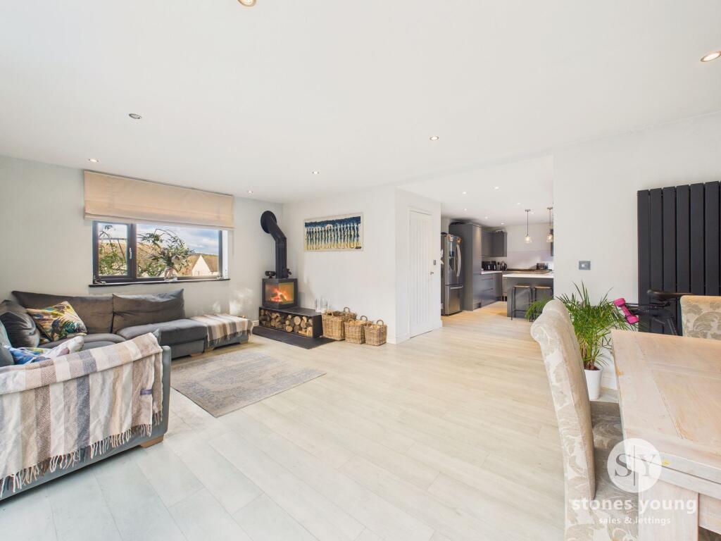 Open Extended Living Dining Room