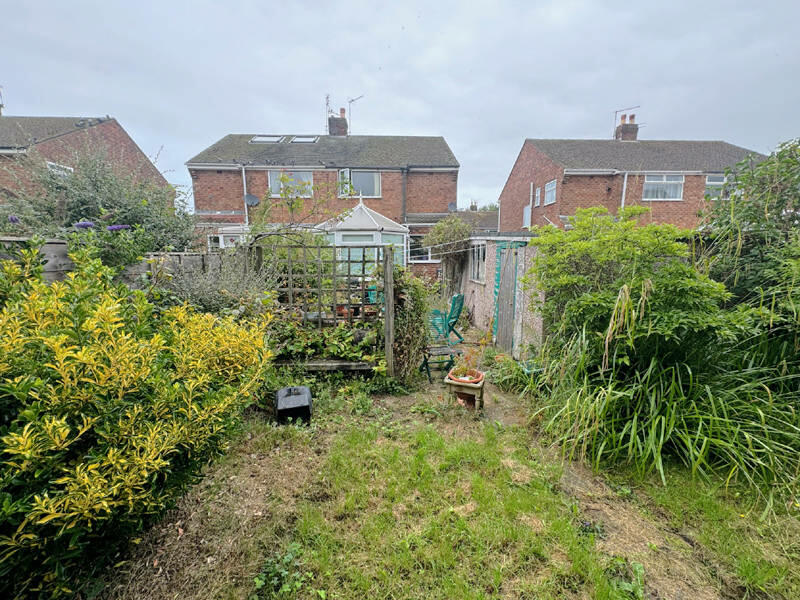 Rear of Property