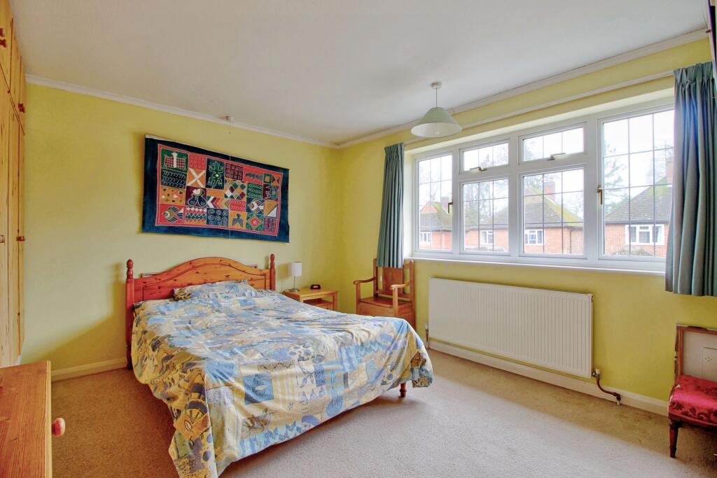 Bedroom Two with fitted wardrobes
