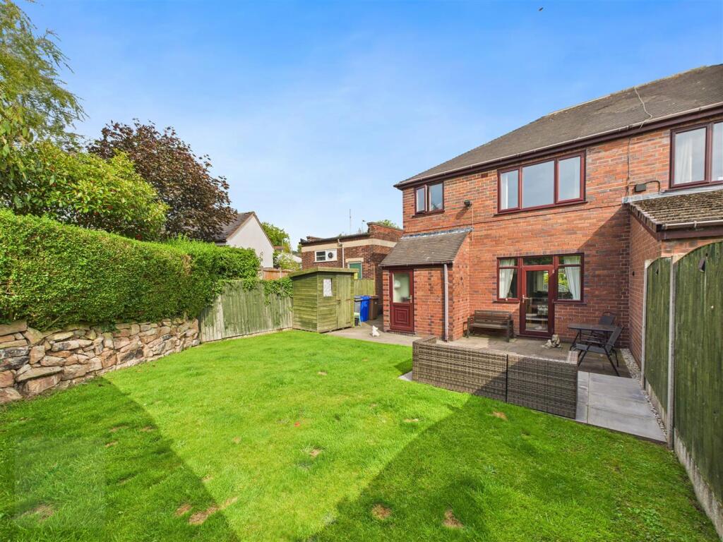 Rear of Property