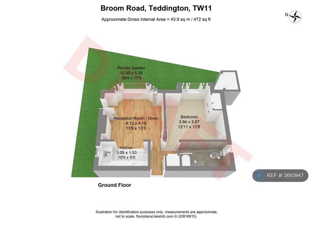 Three  Dimensional Floor Plan