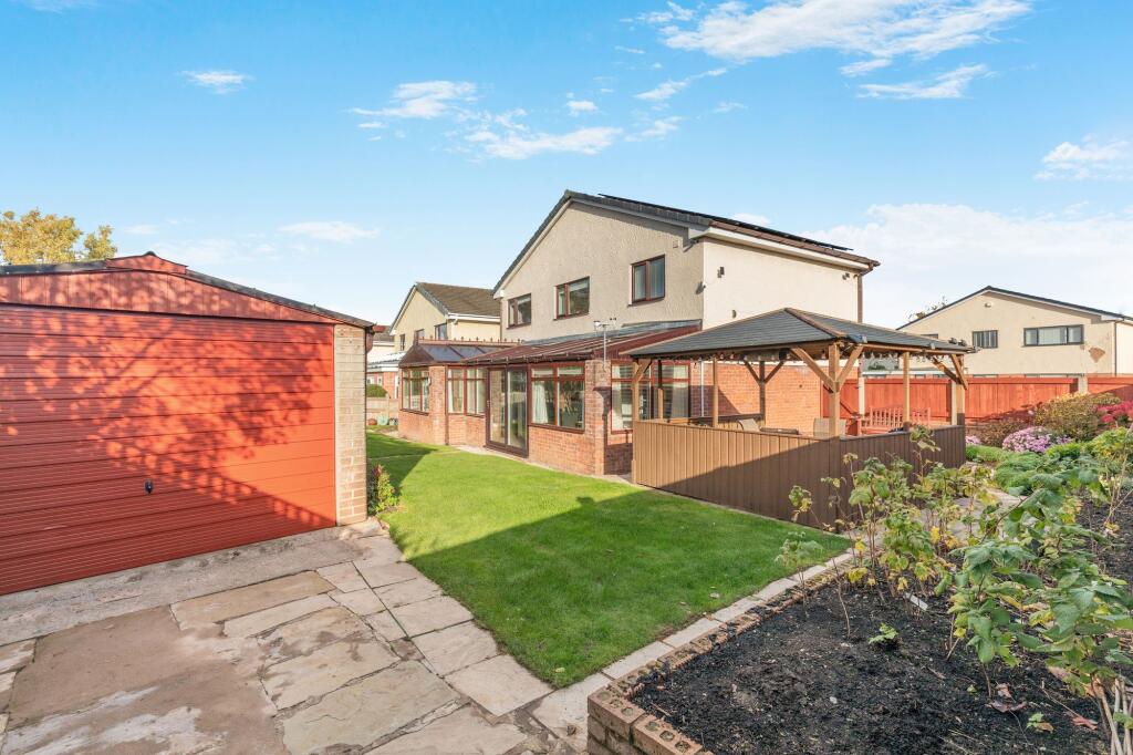 Rear garden