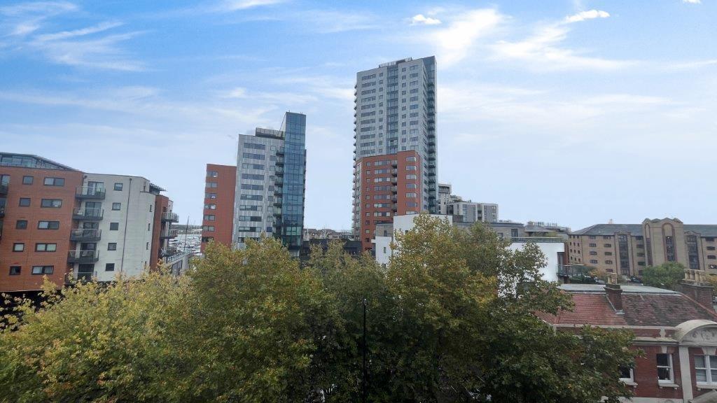 view from balcony