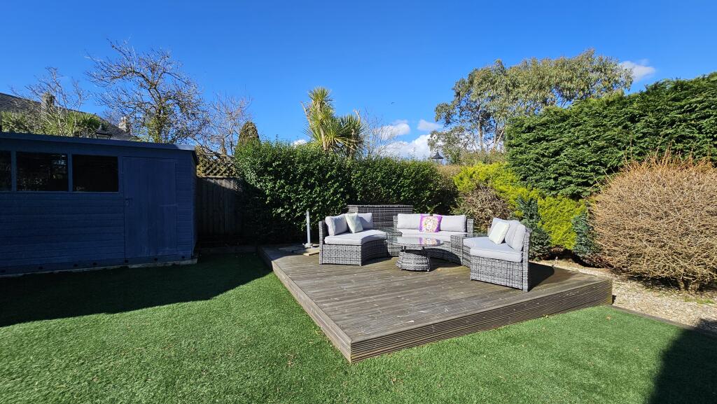 Rear garden