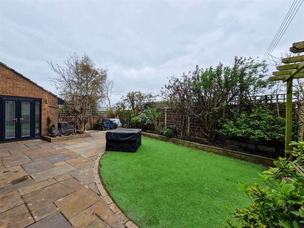 South facing garden