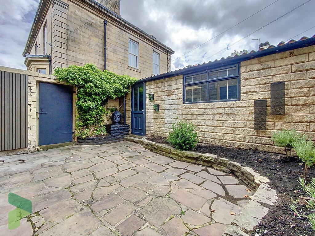 Rear Yard and Gar...