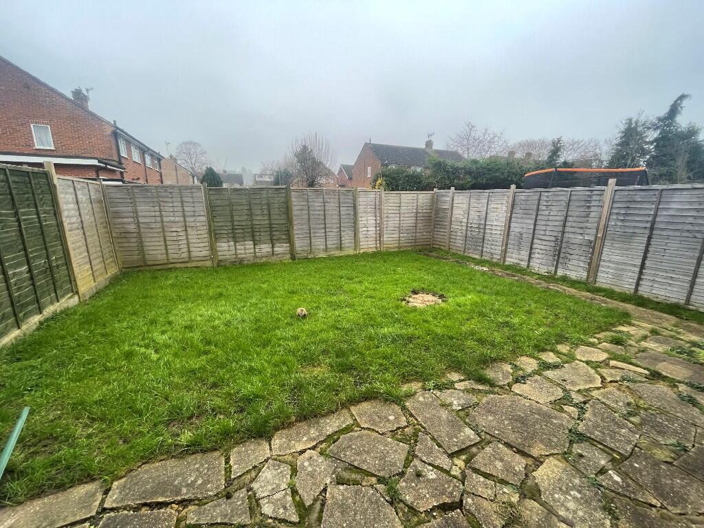 Rear garden