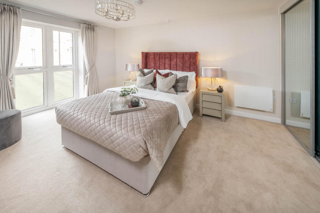 Master bedroom one bedroom apartment  