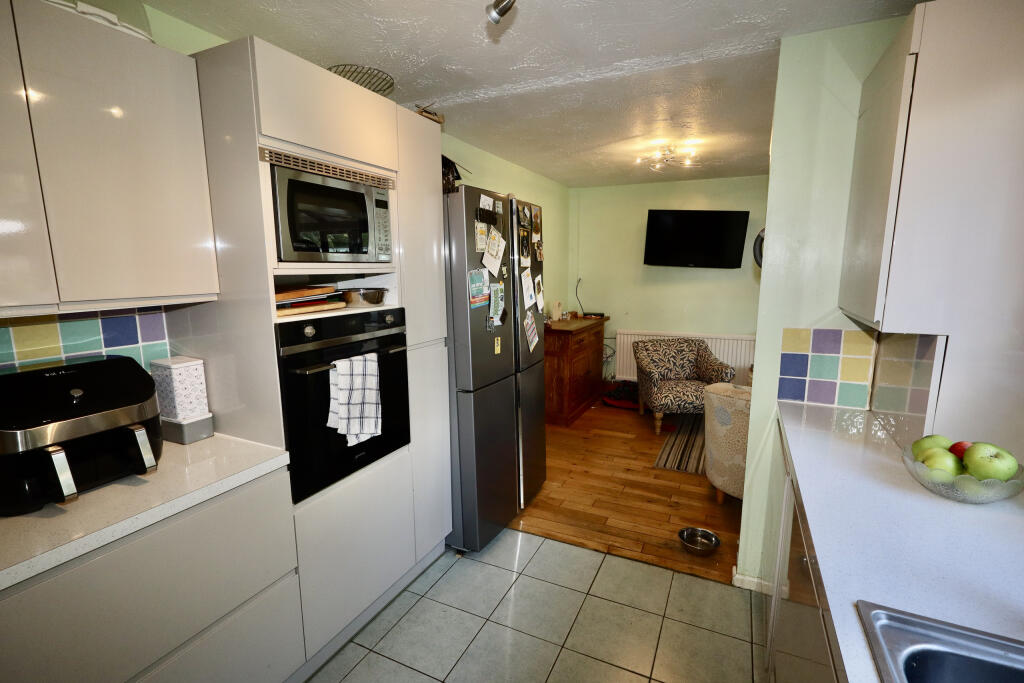 Kitchen through to dining area